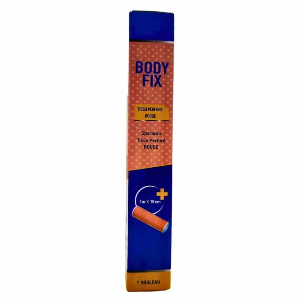 body-fix-tissu-perfore-rouge-1mx18cm-1u.jpg BODY FIX – Tissu Perforé Rouge 1mx18cm – 1u