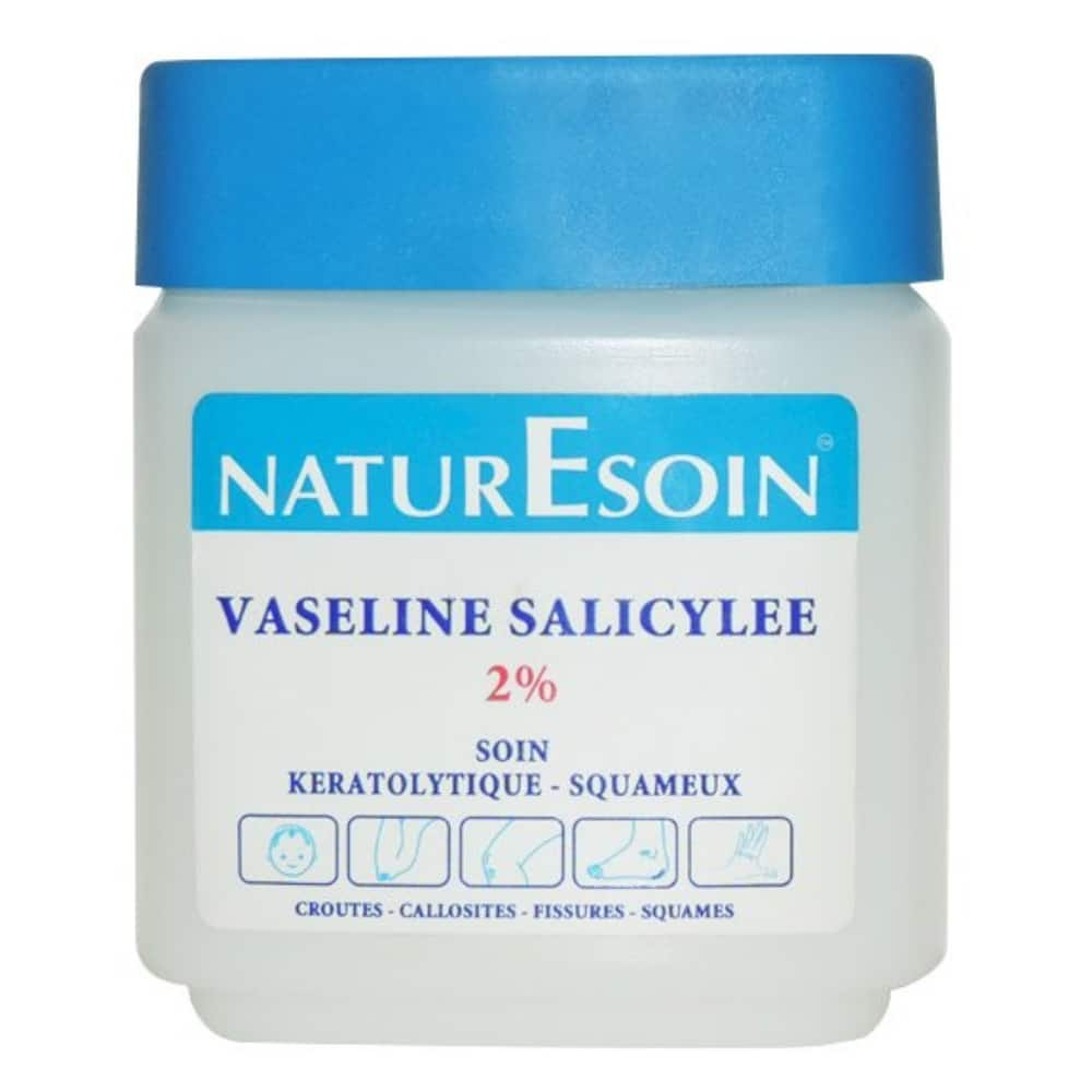 NATURESOIN – Vaseline Salicylée 2% Soin Keratolytique Squameux – 120ml