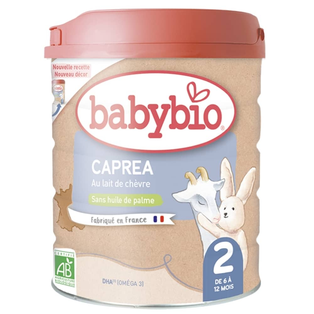 babybio-caprea-2-au-lait-de-chevre-sans-huile-de-palme-6-12mois-bio-800g.jpg BABYBIO – Caprea 2 Au Lait De Chèvre Sans Huile De Palme 6-12mois Bio – 800g