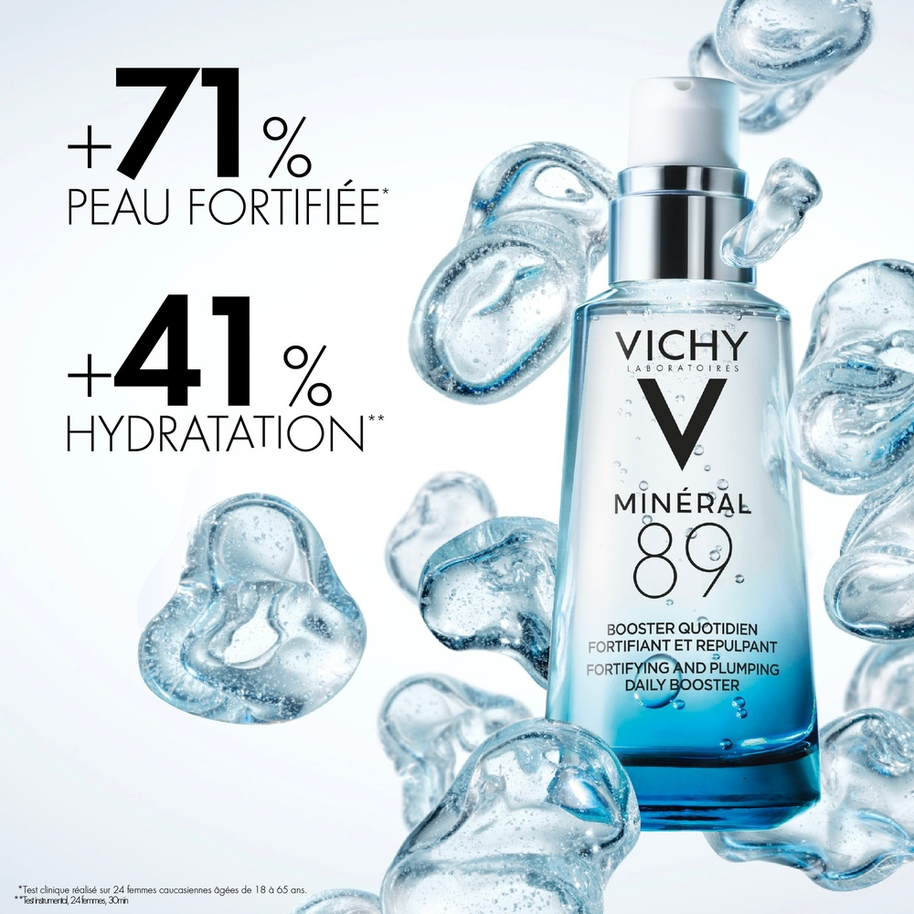 VICHY – Minéral 89 Booster Quotidien Fortifiant & Repulpant – 50ml 1
