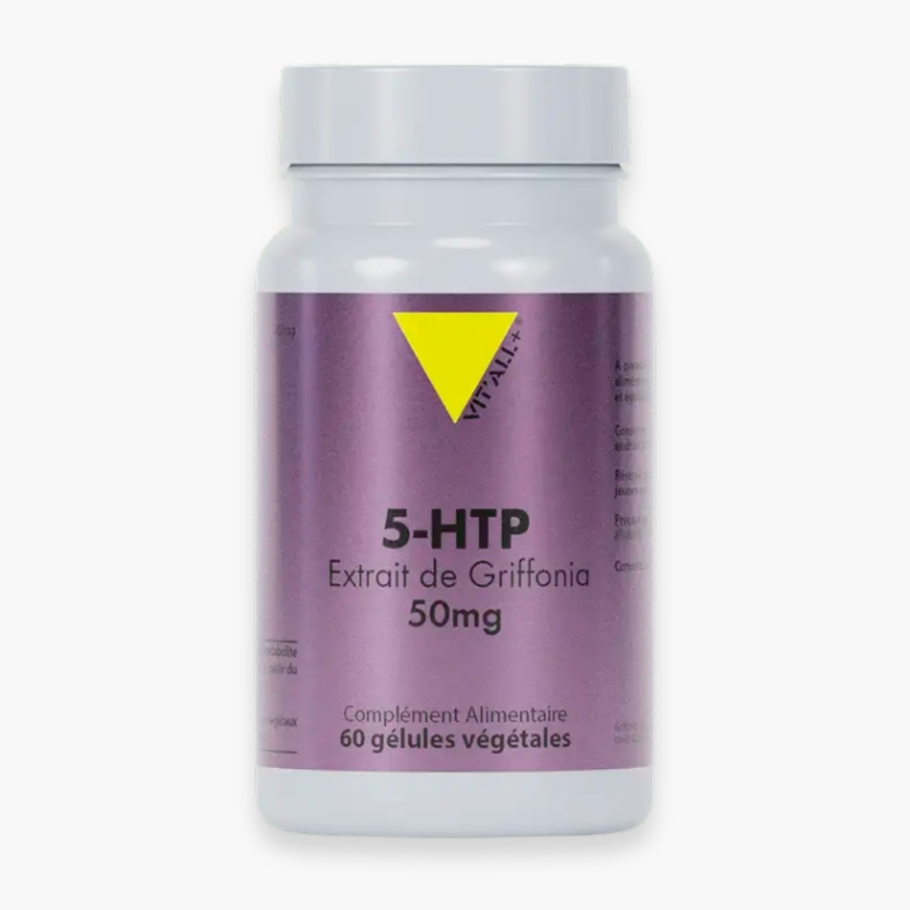 VITALL+ – 5-HTP Extrait De Griffonia 50mg – 30 Gélules