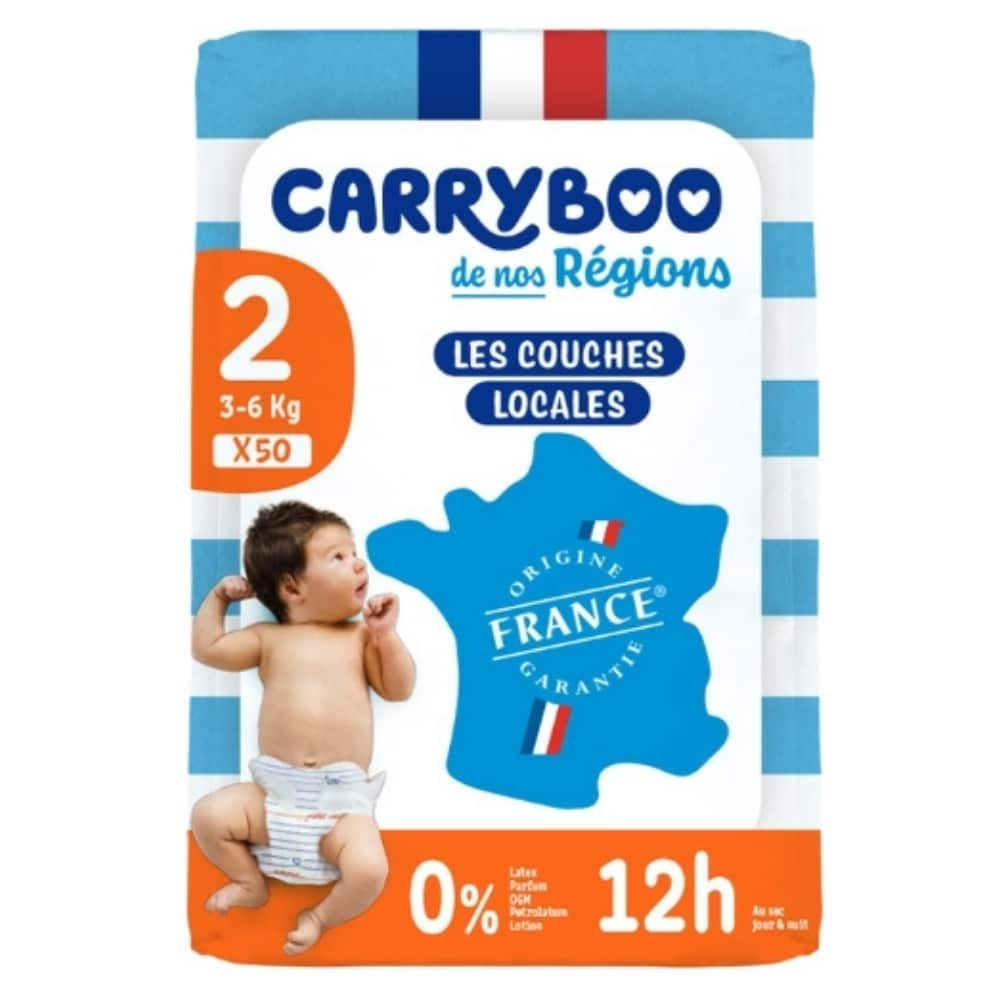 carryboo-couches-bebes-t2-3-6kg-12h-50u.jpg CARRYBOO – Couches Bébés T2 3-6kg 12h – 50u