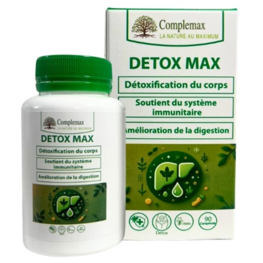 complemax-detox-max-immunite-et-digestion-90-comprimes.jpg COMPLEMAX – Detox Max Immunité Et Digestion – 90 Comprimés