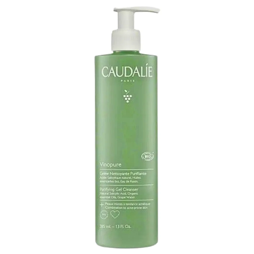 caudalie-vinopure-gelee-nettoyant-purifiant-385ml.webp CAUDALIE – Vinopure Gelee Nettoyant Purifiant – 385ml