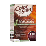 LES 3 CHÊNES – Color & Soin Coloration Cheveux Permanente Aux Extraits Végétaux – 11r – Rouge Myrtille