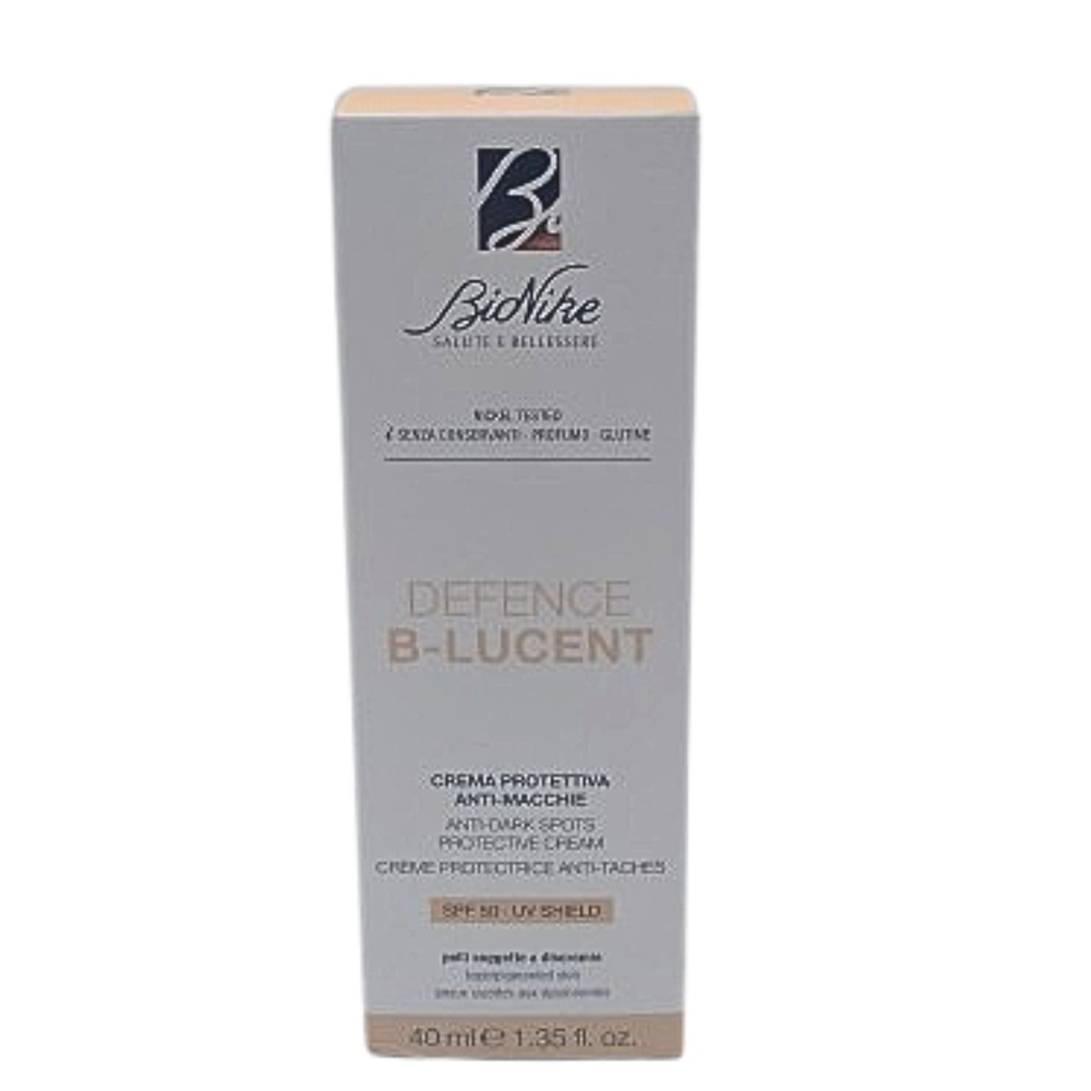 bionike-defence-b-lucent-creme-protectrice-anti-tache-spf50-40ml.jpg BIONIKE – Defence B-Lucent Creme Protectrice Anti Tache Spf50 40ml
