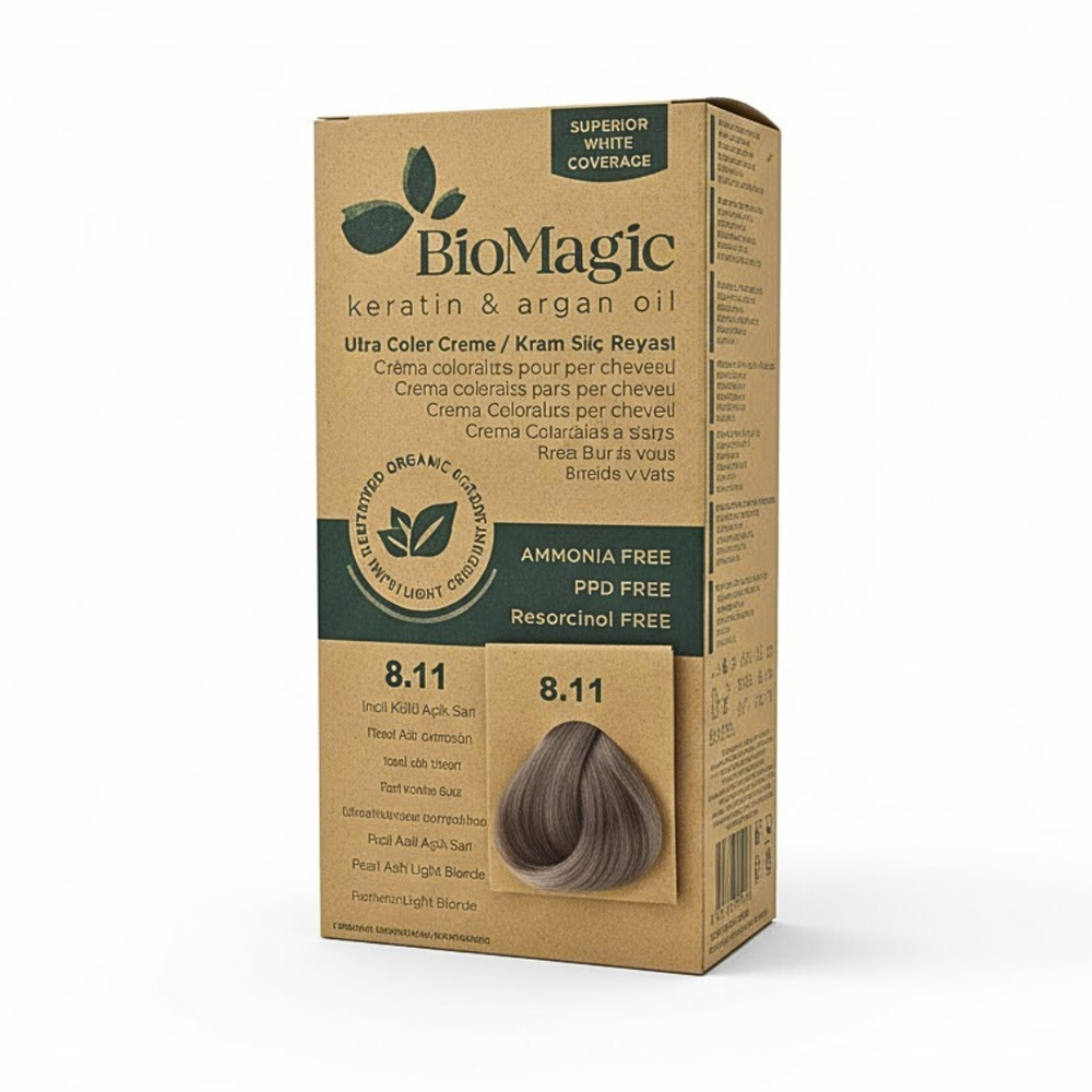 biomagic-hair-color-cream-kit-8-11-intense-ash-light-blonde.jpg BIOMAGIC – Hair Color Cream Kit 8/11 Intense Ash Light Blonde