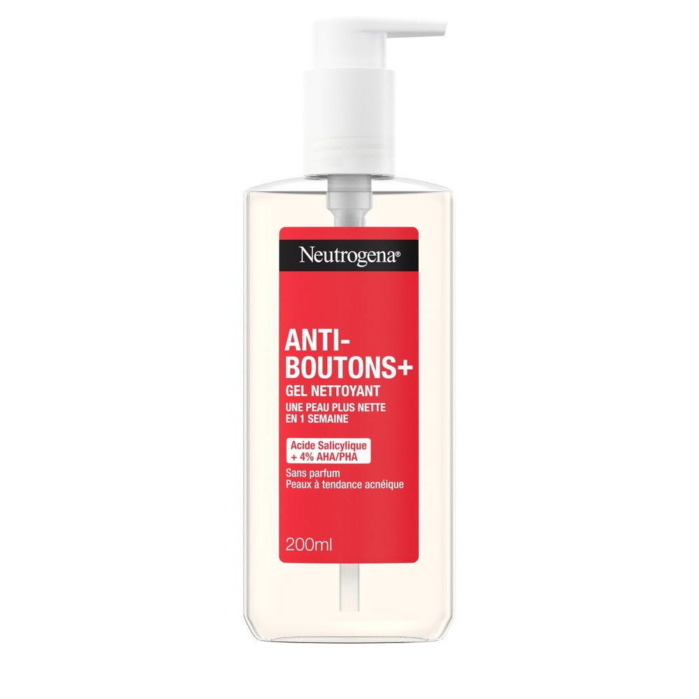 NEUTROGENA – Gel Nettoyant Anti-Boutons+ 200 ml