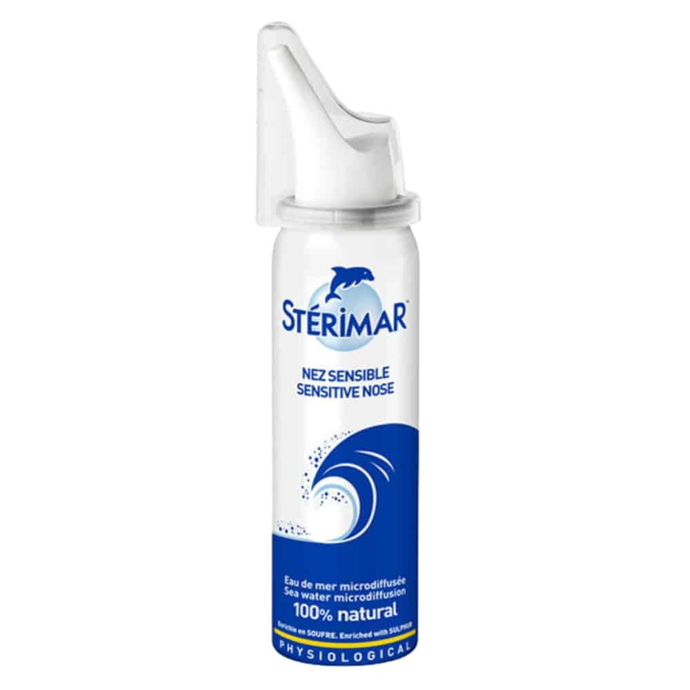STÉRIMAR – Spray Nasal Nez Sensible Eau De Mer Microdiffusée – 50ml
