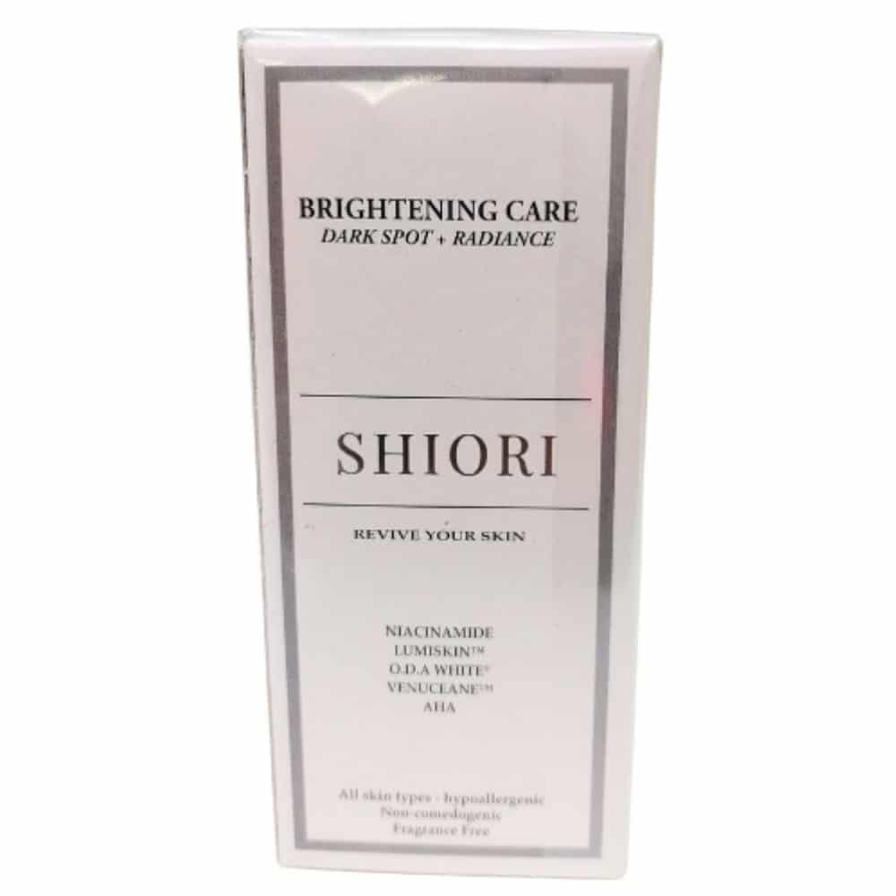 SHIORI – Soin Illuminateur Anti-taches Et Eclat – 50ml