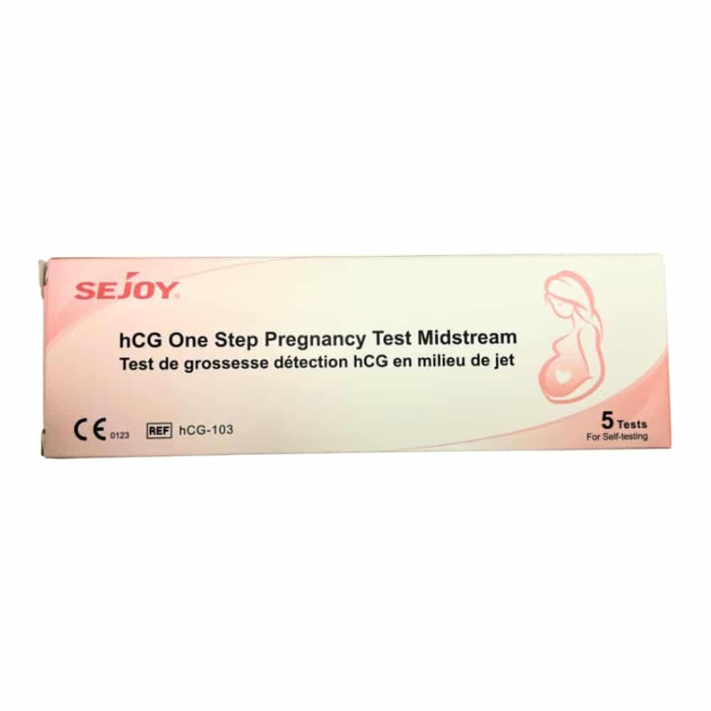 SEJOY – Hcg Test De Grossesse – 5u