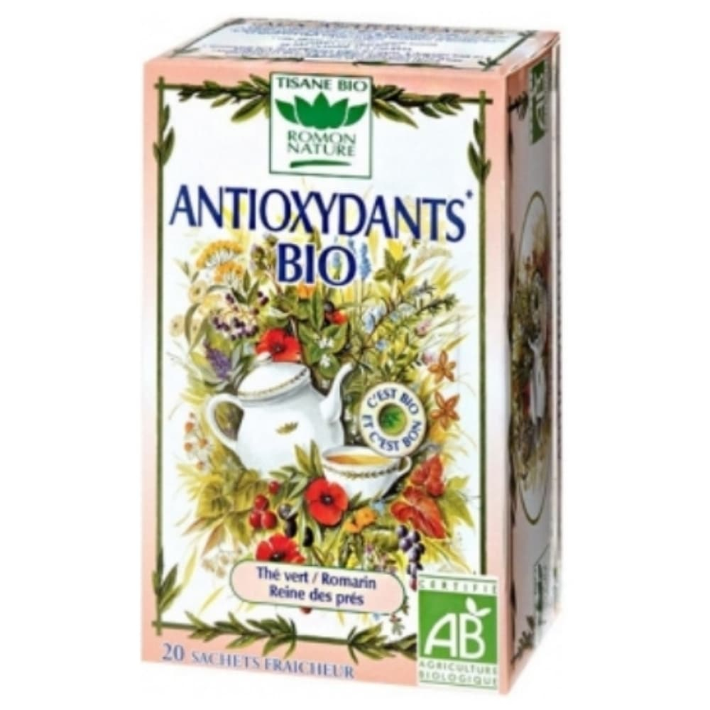 romon-nature-tisane-antioxydants-the-vert-romarin-et-reine-des-pres-sachets-bio-20u.jpg ROMON NATURE – Tisane Antioxydants Thé Vert, Romarin Et Reine Des Prés Sachets Bio – 20u