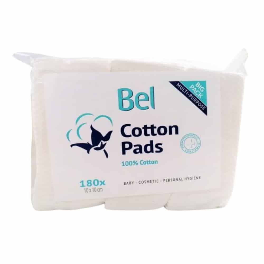 bel-carrees-de-coton-10x10cm-180u.jpg BEL – Carrées De Coton 10x10cm – 180u