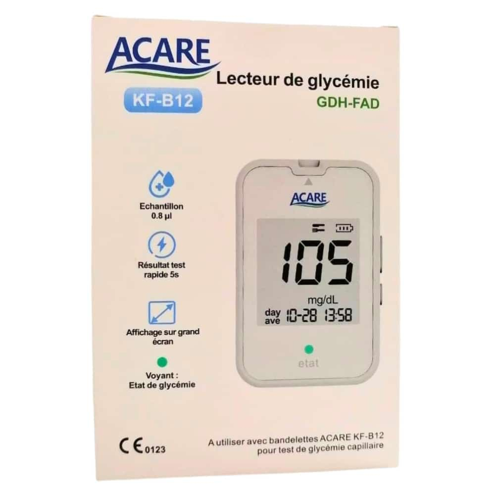acare-lecteur-de-glycemie-gdh-fad-1u.jpg ACARE – Lecteur De Glycémie Gdh-fad – 1u