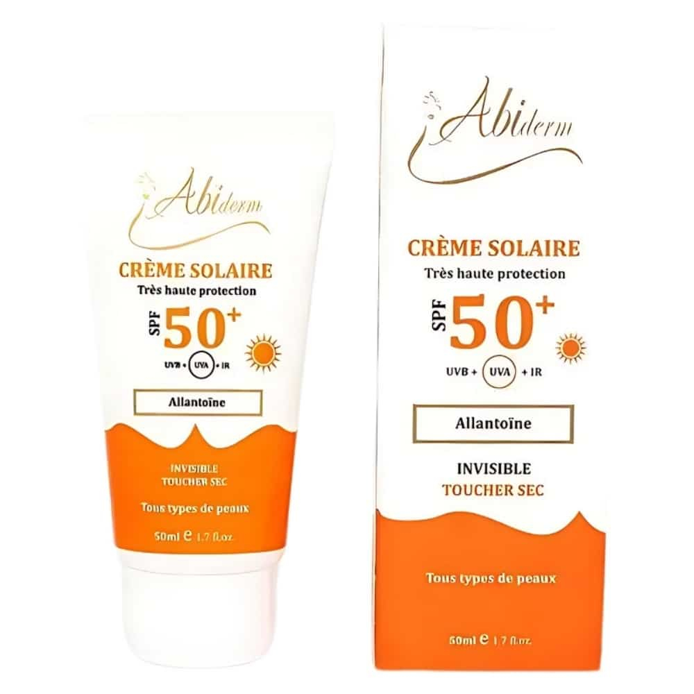 abiderm-creme-solaire-invisible-toucher-sec-spf50-50ml.jpg ABIDERM – Crème Solaire Invisible Toucher Sec SPF50+ – 50ml