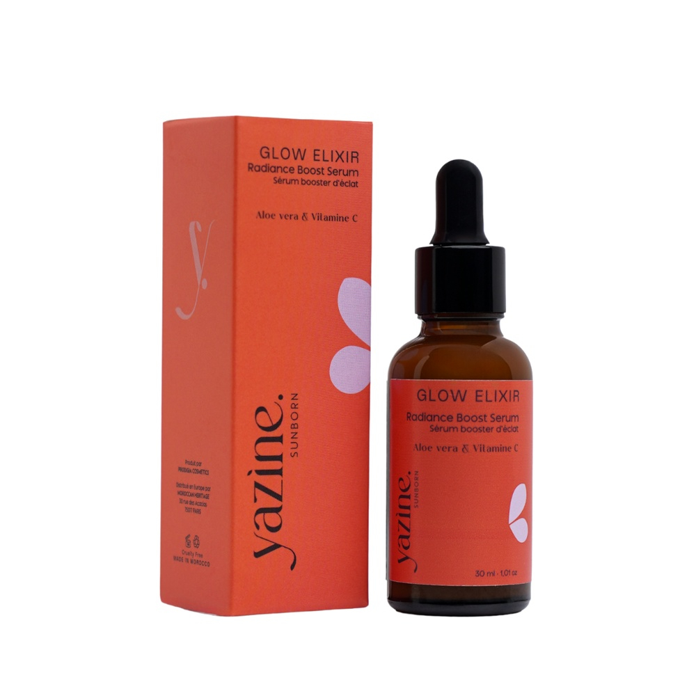 YAZINE – Serum Booster D’eclat Aloe Vera & Vitamine C 30ml