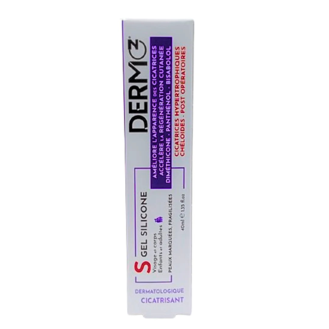 dermoz-gel-silicon-cicatrisant-40ml.webp DERMOZ – Gel Silicon Cicatrisant – 40ml
