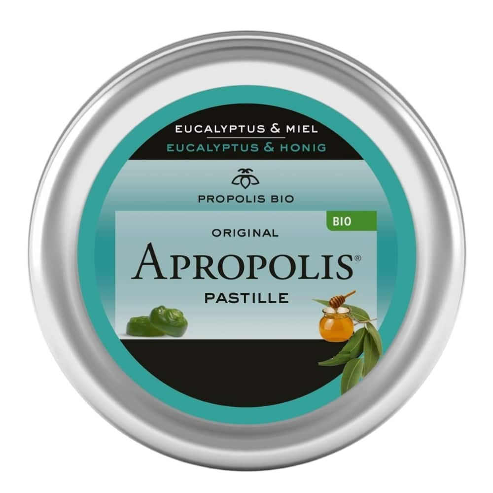 apropolis-pastiles-eucalyptuls-et-miel-40g.jpg APROPOLIS – Pastiles Eucalyptuls Et Miel – 40g
