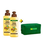 🎁 PACK 🎁 – GARNIER – Ultra Doux Serum Hair Avocat 2x200ml + Trousse pack