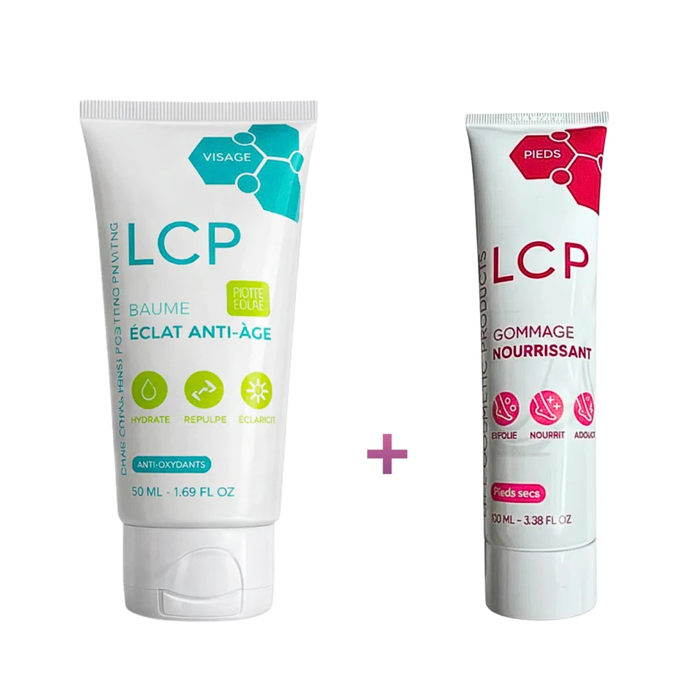 🎁 PACK 🎁 – LCP – Baume Anti-age 75ml+Gommage Nourissant 100ml Coffret