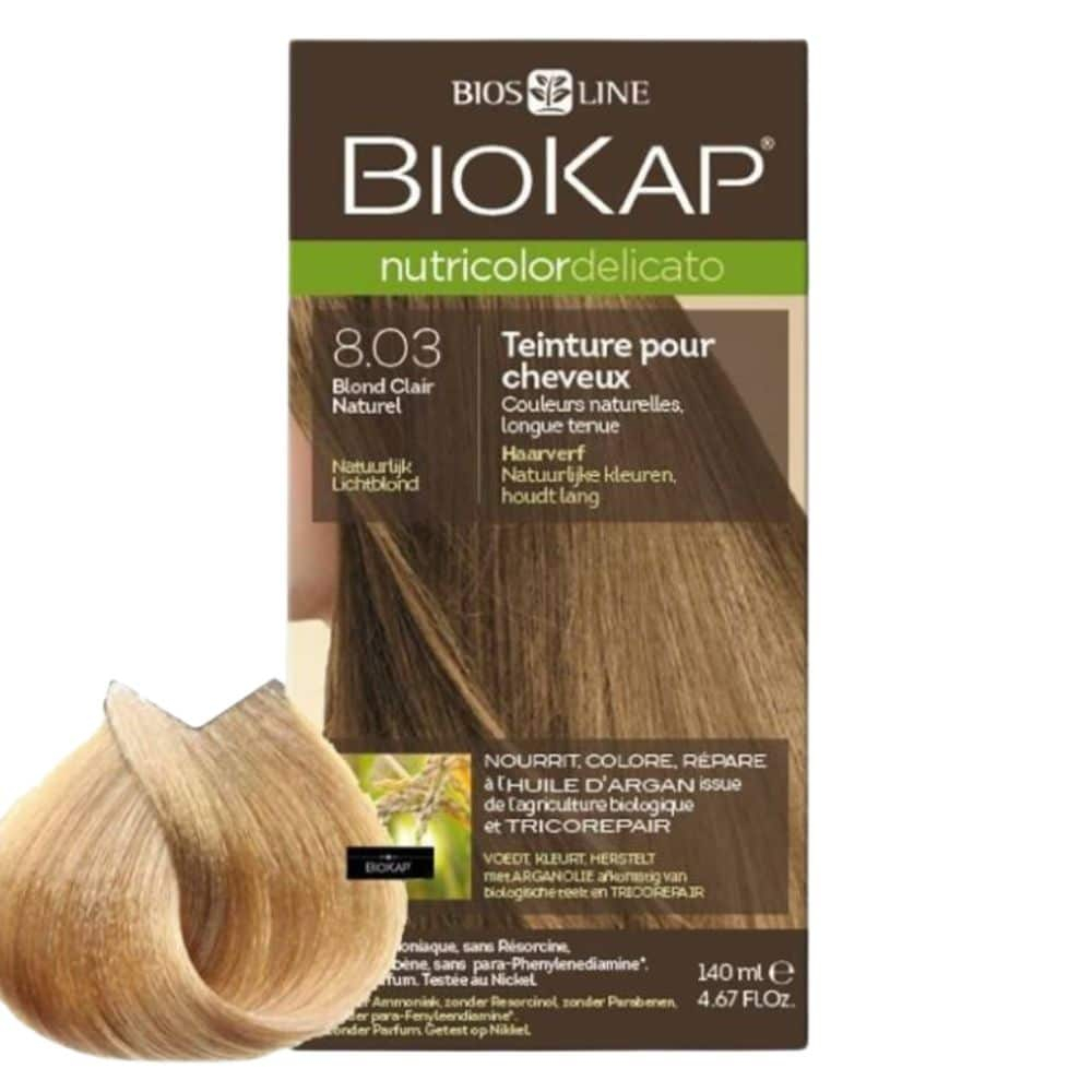 biokap-nutricolor-delicato-coloration-naturelle-cheveux-delicats-140ml-803-blond-clair-naturel.jpg BIOKAP – Nutricolor Delicato Coloration Naturelle Cheveux Délicats – 140ml – 8.03 – Blond Clair Naturel