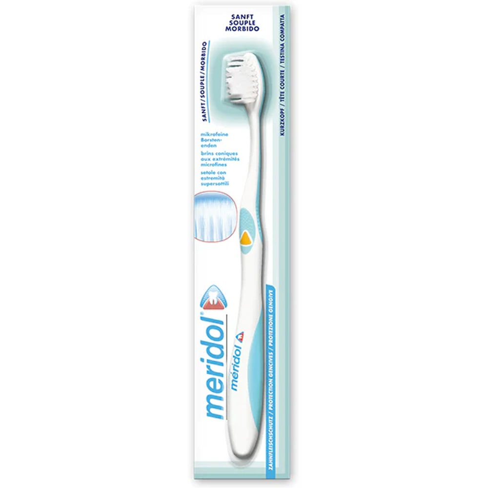 MERIDOL – Brosse à dents PROTECTION GENCIVES souple