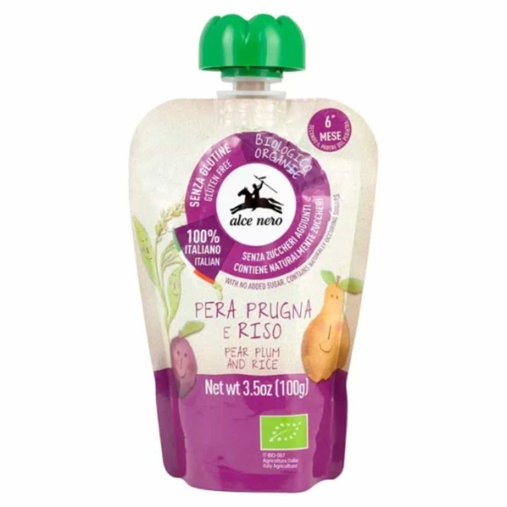 alce-nero-puree-pore-prune-et-riz-bio-100g.jpg ALCE NERO – Purée Pore, Prune Et Riz Bio – 100g