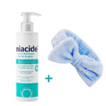 🎁 PACK 🎁 – NIACIDE – Dermo-Nettoyant 200ml + Bande Cheveux