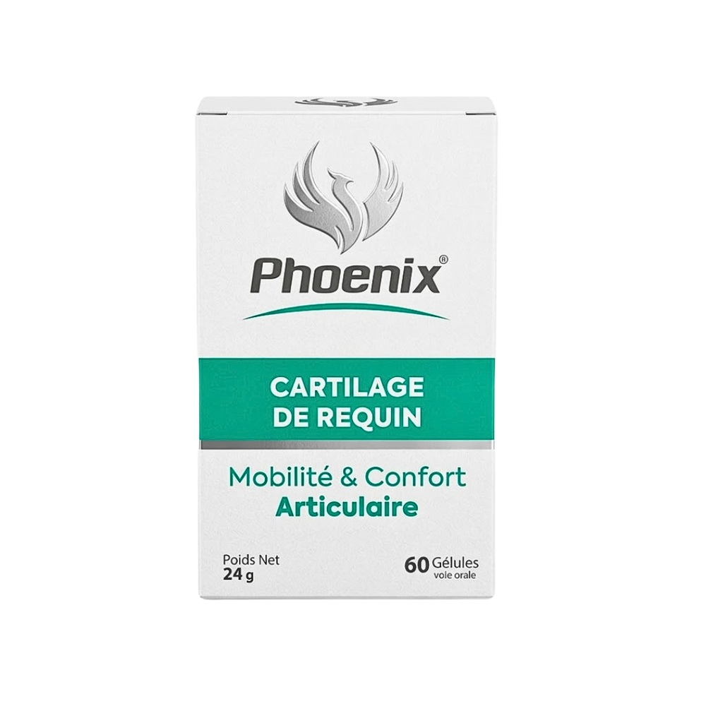 phoenix-cartilage-de-requin-60-gelules.jpg PHOENIX – Cartilage De Requin 60 Gelules