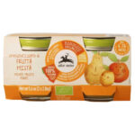 ALCE NERO – Pots D’un Mélange De Fruits 4-6mois Bio – 2x – 80g