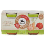 ALCE NERO – Pots De Tomate Aux Légumineuses 6mois+ Bio – 2x – 80g
