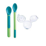 MAM BABY – Cuilleres avec Couvercles sensibles +6m