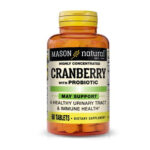 MASON NATURAL – Cranberry with probiotic 60 Tablets 1633-60