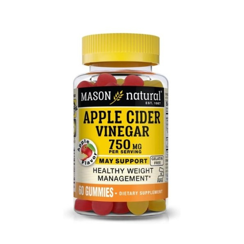 MASON NATURAL – Apple Cider Vinegar 60 Gummies 1834-60