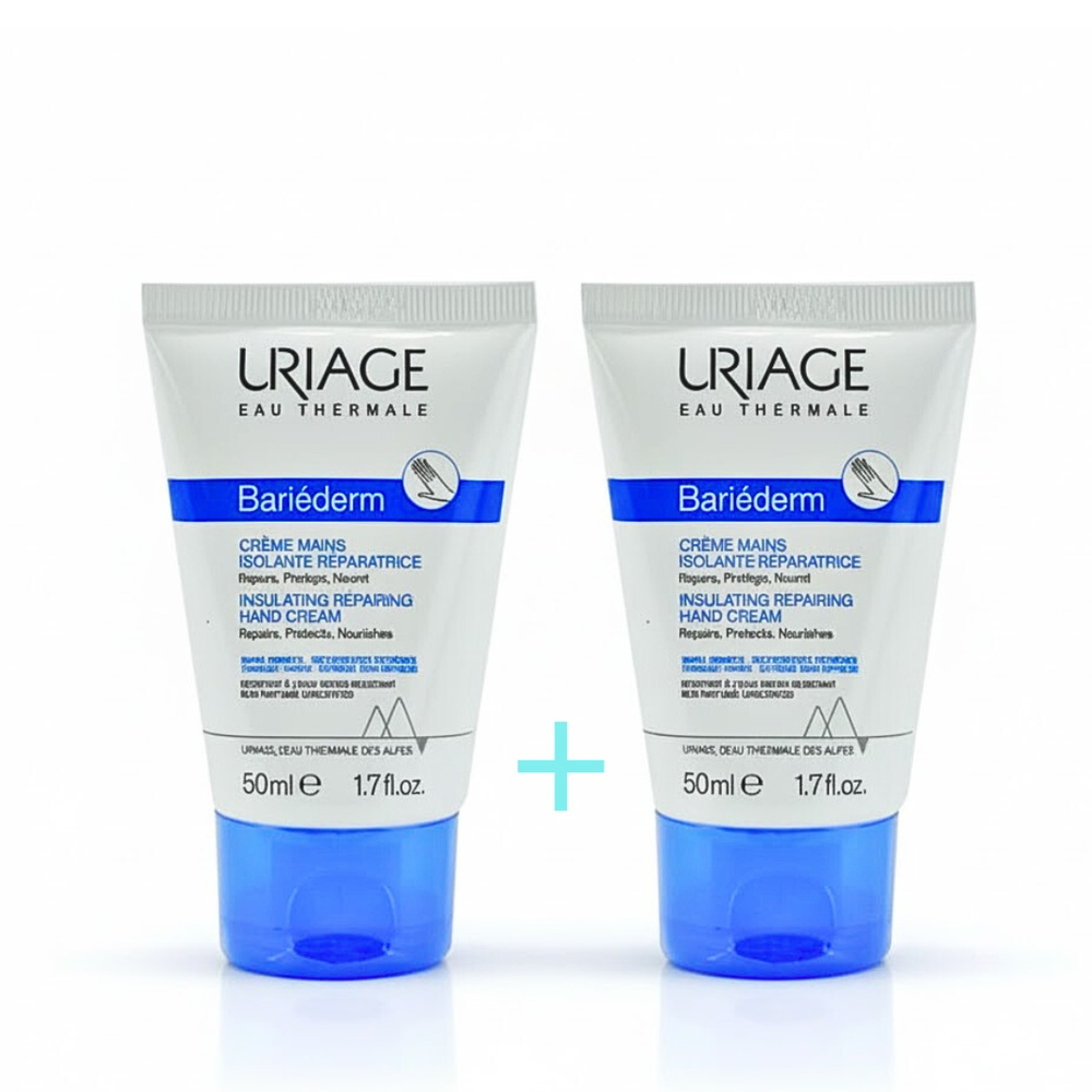 🎁 PACK 🎁 – URIAGE – Bariederm Creme Mains 2x50ml Pack