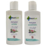 🎁 PACK 🎁 – NUTRILAB – anti poux lotion et shamp 125ml pack 2en1