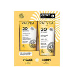 🎁 PACK 🎁 – PATYKA – Coffret Creme Solaire Visage Spf30+Lait Solaire Corps Spf30