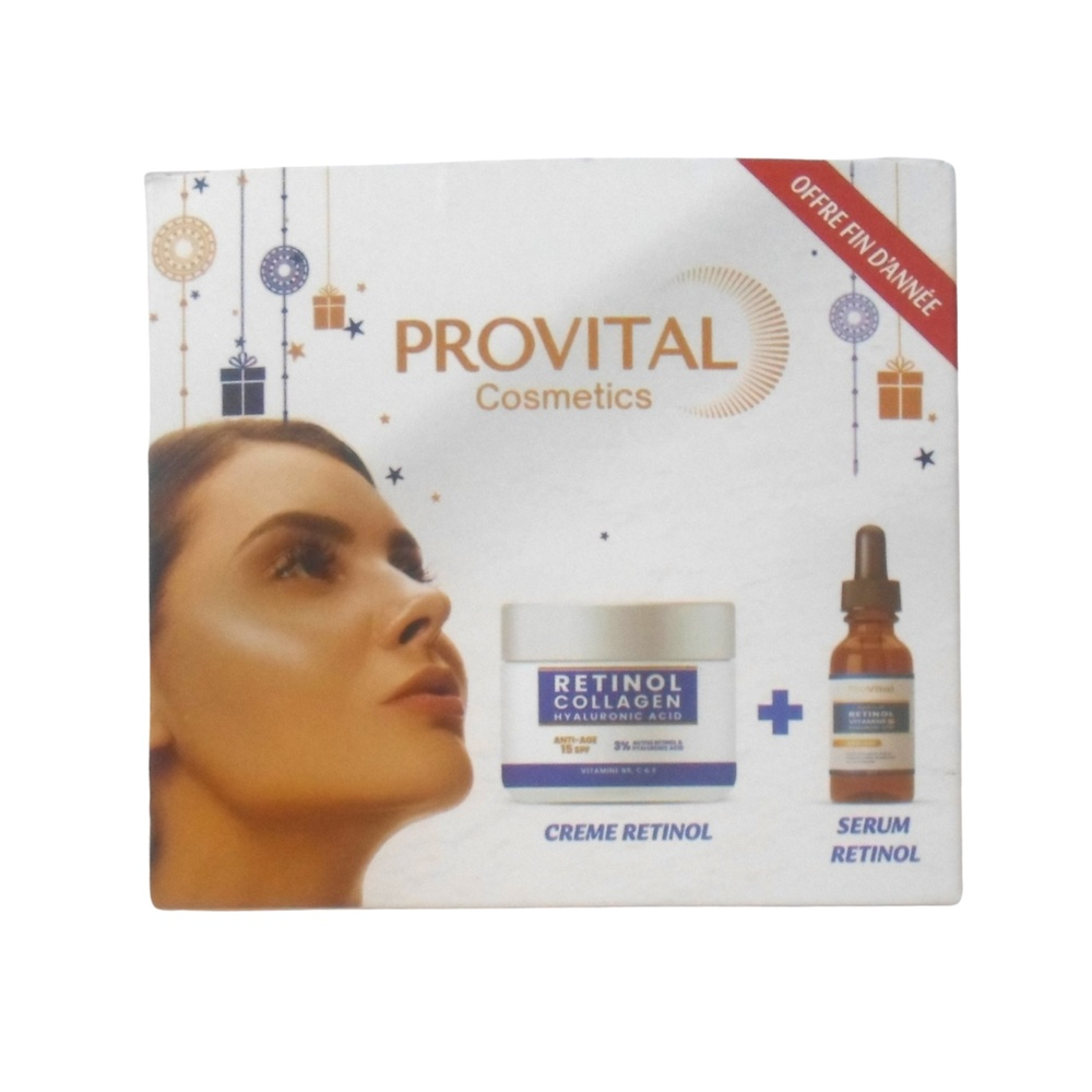 🎁 PACK 🎁 – PRO VITAL – Duo Pack Serum Retinol AH 30ml+Creme Retinol AH