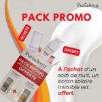 🎁 PACK 🎁 – PURIADERM – Puriactiv Soin Nuit + Purisun Ecran Invisible spf50+ Pack