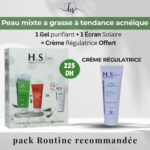 🎁 PACK 🎁 – HS LINE – Duo Pack Gel Purifiant 200ml+Creme Regulatrice
