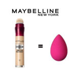 🎁 PACK 🎁 – MAYBELLINE – Eraser Eye N°02 Nude+Blander Pack