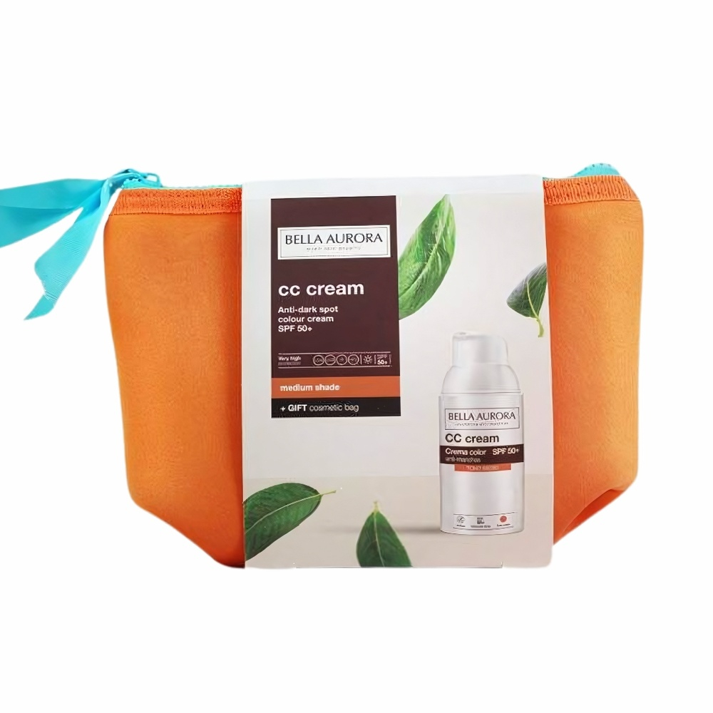 🎁 PACK 🎁 – BELLA AURORA – CC Creme Medium spf50+ 30ml Trousse