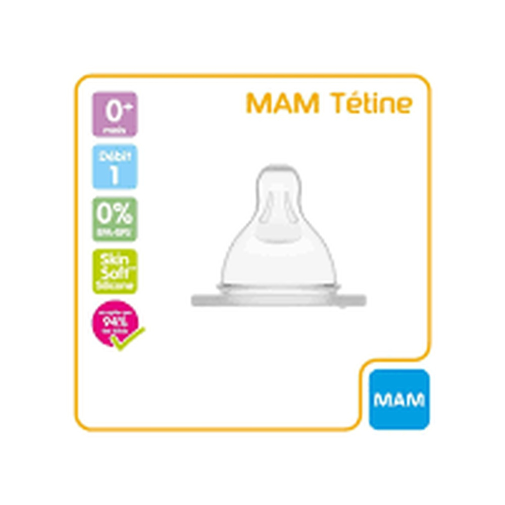 MAM BABY – Tetine taille 1 +0mois