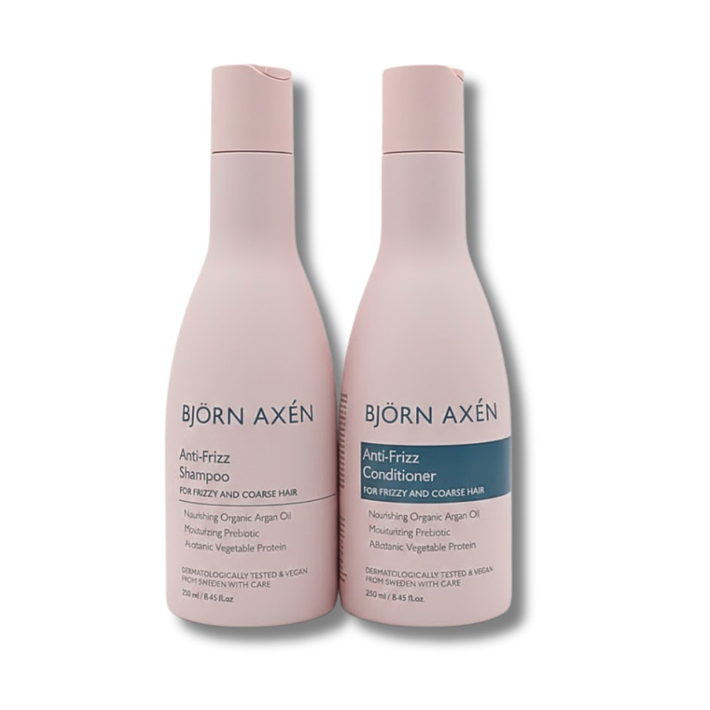 🎁 PACK 🎁 – BJORN AXEN – AntiFrizz shamp 250ml+Conditioner 250ml