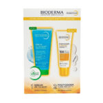 🎁 PACK 🎁 – BIODERMA – Photoderm Xdefense Ultra Fluide 01 Teinte+Sebium gel Mouss 100ml pack