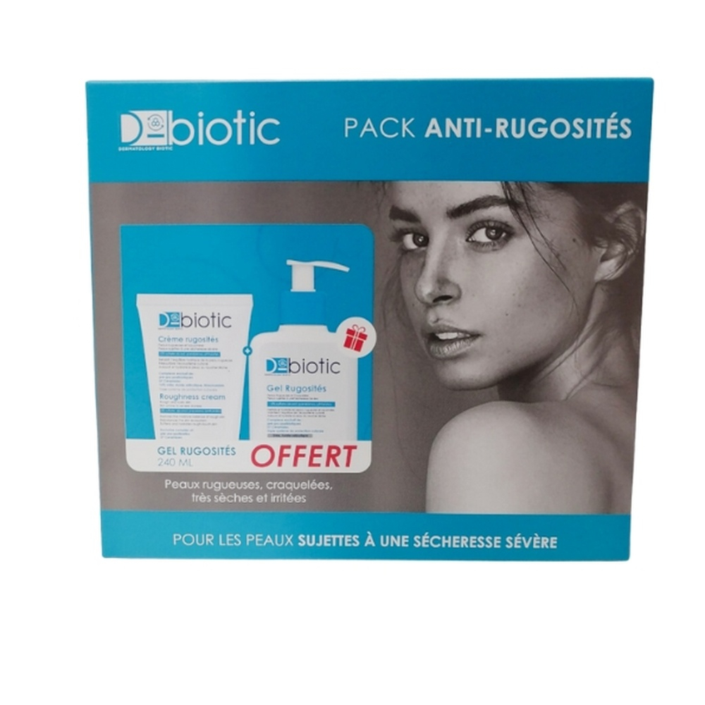 🎁 PACK 🎁 – D-BIOTIC – Pack antrugosites creme rugosite 150ml+Gel rugosite 240ml