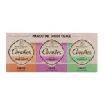 🎁 PACK 🎁 – CAVAILLÈS – Coffret Ma Routine Solide Visage 3*210gr