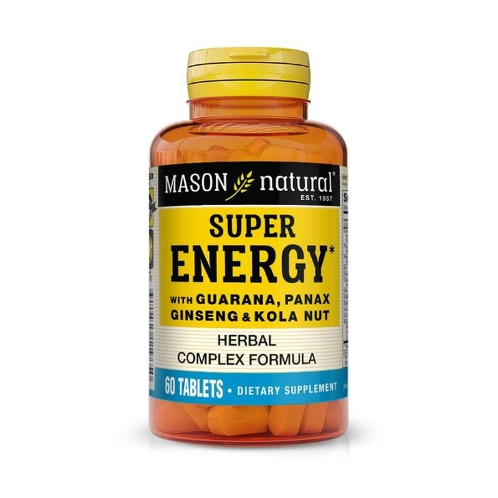 MASON NATURAL – Super energy 60 tablets 1196-60