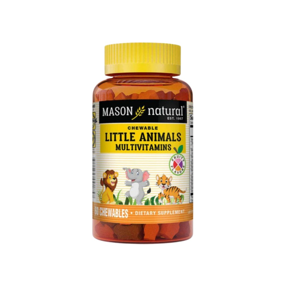mason-natural-little-animals-multivitamins-60-chewables.jpg MASON NATURAL – Little Animals Multivitamins 60 chewables