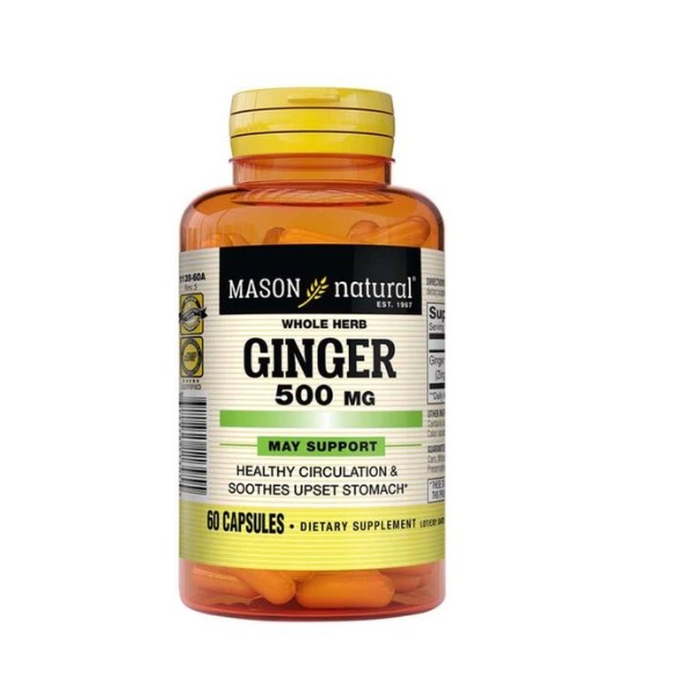 mason-natural-ginger-500mg-60-capsules-1139-60a-1.jpg MASON NATURAL – Ginger 500mg 60 capsules 1139-60A